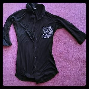 Black rue 21 button down